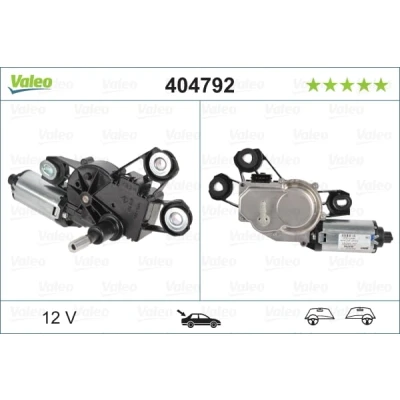 Abbildung von VALEO ORIGINAL PART 404792 Scheibenwischermotor 12 hinten rechts für Links /Rechtslenker VOLKSWAGEN: Transporter 5 Bus, Multivan (7HM
