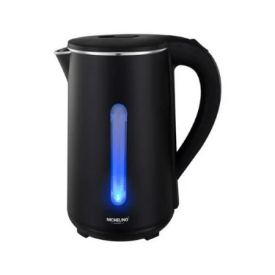 Abbildung von Michelino Wasserkocher Eleganter aus Edelstahl: 1,7 Liter,LED Beleuchtung
