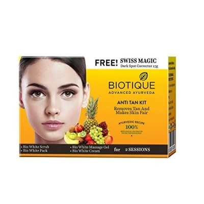 Abbildung von Biotique Anti Tan Kit for Removes And Makes Skin Fair by