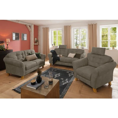 Abbildung von Home affaire 2 Sitzer &quot;Trondheim&quot;, mit Federkern, Knopfheftung im Rücken