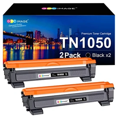 Abbildung von GPC IMAGE TN1050 Toner Kompatible für Brother TN 1050 MFC 1910W DCP 1612W 1610W 1510 1810 HL 1110 1210W 1512 1212W 1112 (Schwarz, 2er Pack)