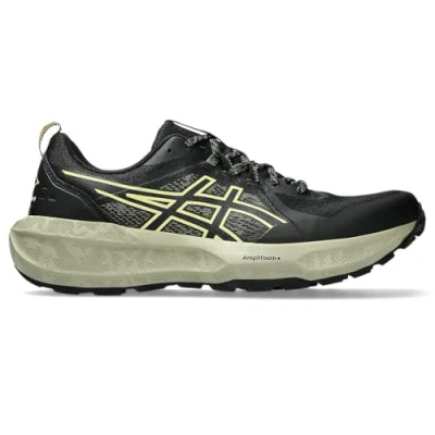 Abbildung von Asics GEL Sonoma 8 Laufschuh Trail, Herren, Größe: 48, Black/lime green Schuhe