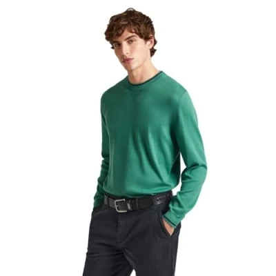 Abbildung von Pepe Jeans MIKE Strickpullover, Herren, Größe: Small, Jungle green