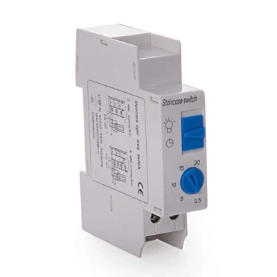 Abbildung von Elektronisch Treppenhausautomat 16A 230V Treppenlichtzeitschalter Zeitrelais Zeitschaltuhr