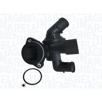 Abbildung von MAGNETI MARELLI 352317101440 Kühlwasserthermostat 87 mit Dichtung VOLKSWAGEN: GOLF 6, Passat B7 Variant, Caddy 3 Kombi, AUDI: Q3, A3 Schrägheck
