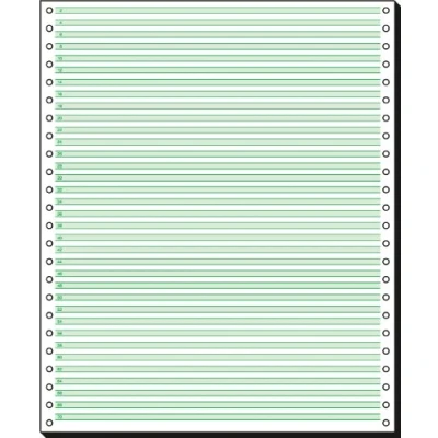 Abbildung von SIGEL 12251 Endlospapier 12 Zoll x 250 mm (A4 hoch), 60 g, 2000 Blatt 1fach, mit Leselinien, Druckerpapier