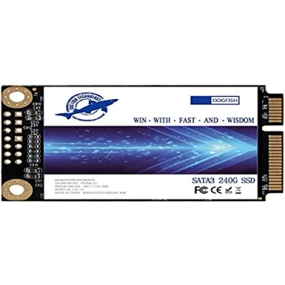 Abbildung von Dogfish SSD mSATA 240GB Integrierte Solid State Festplatte Hochleistungs Für Desktop Laptop 6 GB/s Einschließlich 32GB 60GB 64GB 120GB 128GB 250GB 480GB 500GB (240GB, msata)