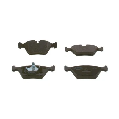 Abbildung von BOSCH 0 986 424 828 Bremsbelagsatz Low Metallic mit Kolbenclip, Anti Quietsch Blech JAGUAR: XK 8 Cabrio, XJ Limousine, Cabrio