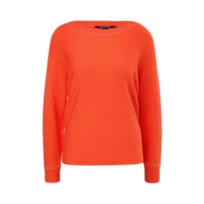 Abbildung von comma Strickpullover, Damen, Größe: 46, Orange
