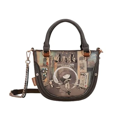 Abbildung von Anekke Shoen Brown Handtasche 23 cm