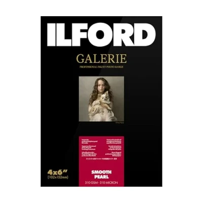 Abbildung von ILFORD GALERIE Smooth Pearl 310 GSM GPSPP 4x6&quot; 10x15 100 Blatt Blattware Formatware InkJet Tintenstrahl Fotopapier Photopapier