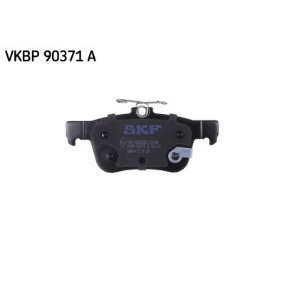 Abbildung von SKF VKBP 90371 A Bremsbelagsatz mit akustischer Verschleißwarnung FORD: KUGA 2, S Max Mk2, Galaxy Mk3 MPV