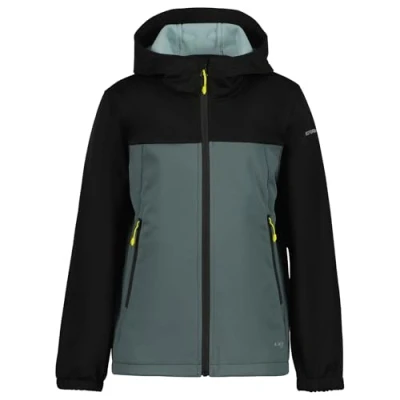 Abbildung von Icepeak Kline JR Unisex Softshelljacke für Kinder, Größe: 152, Dark olive