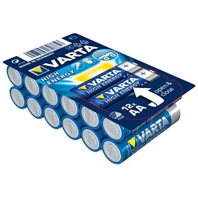 Abbildung von Mignon Batterie VARTA &#039;&#039;HIGH Energy&#039;&#039; 1,5V, Typ AA/LR6, 12er Pack