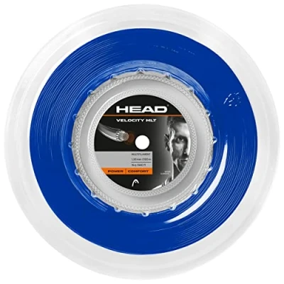 Abbildung von HEAD Unisex Adult Velocity MLT Rolle Tennis Saite, Blau, 1.30 mm / 16 g
