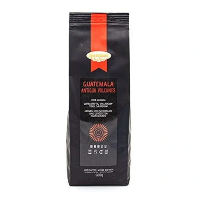 Abbildung von Hensler Kaffee Guatemala Antigua Volcanes, 100% Arabica Kaffeebohnen, geeignet für Vollautomaten, Filtermaschine, Handfilter und French Press, vollaromatisch, mittlerer Röstgrad