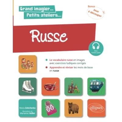 Abbildung von Russe en images avec exercices ludiques. Apprendre et réviser les mots de base. A1: base niveau A1 (Grand imagier... Petits ateliers)