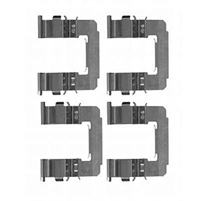 Abbildung von HELLA 8DZ 355 204 161 Zubehörsatz, Scheibenbremsbelag SUBARU: Forester IV, Legacy 5 Kombi, XV I, TOYOTA: GT86 Coupe