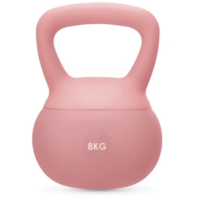 Abbildung von Gymtek® Weiche Kettlebell, Handeln für Frauen 8kg Gewicht Kettlebell Soft, Gewichte Hantel, Kugelhantel, Kugelgewicht, Home Gym Equipment, Fitness, Krafttraining, Sport Geräte Zuhause
