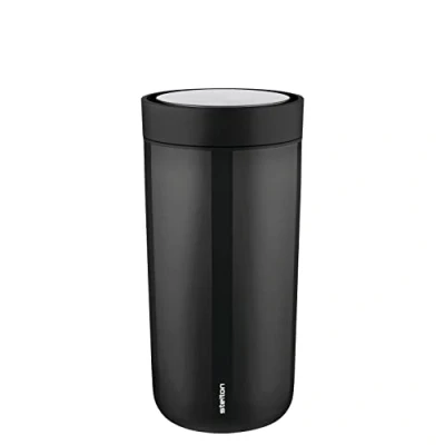 Abbildung von Stelton To Go Click Vakuum Isolierbecher 0,4 l schwarz