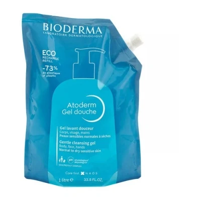 Abbildung von Bioderma Atoderm Duschgel, Eco Nachfüllpackung, 1 l