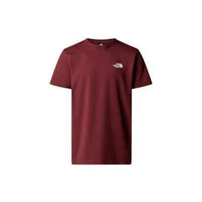 Abbildung von The North Face Simple DOME TEE Tshirt print, Herren, Größe: Medium, Sumac