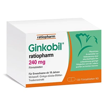 Abbildung von Ginkobil ratiopharm 240 mg 120 St