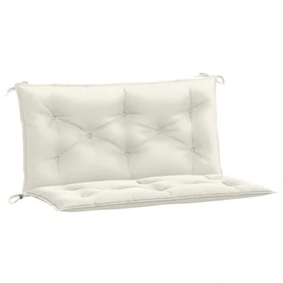 Abbildung von vidaXL Gartenbank Auflagen 2 STK. Melange Creme 100x50x7 cm Stoff