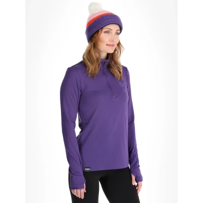 Abbildung von Four Seasons Midlayer Pullover für Damen. leicht. Lila
