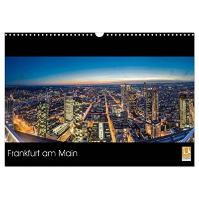 Abbildung von Frankfurt am Main (Wandkalender 2025 DIN A3 quer), CALVENDO Monatskalender