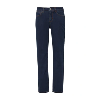 Abbildung von comma ANKLELÄNGE Jeans Slim Fit, Damen, Größe: 34, Blau
