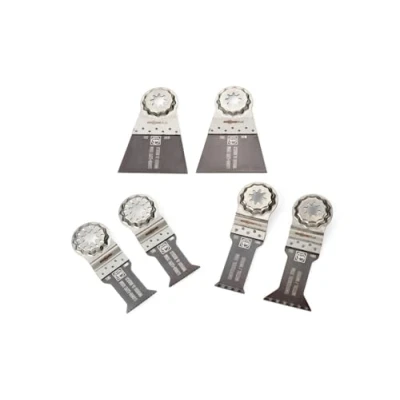 Abbildung von Fein BEST OF E CUT Stichsägeblatt Satz für Holz, Metall 6 teilig Starlock Plus MultiMaster Max AS AMM 700 Top 500