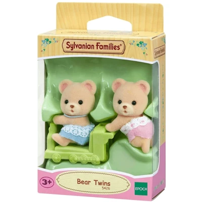 Abbildung von Sylvanian Families 5426 Bären Zwillinge Figuren für Puppenhaus