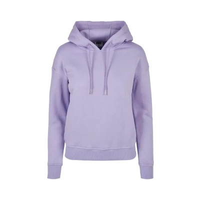 Abbildung von Urban Classics Ladies Organic Hoody Kapuzenpullover, Damen, Größe: Large, Lavender