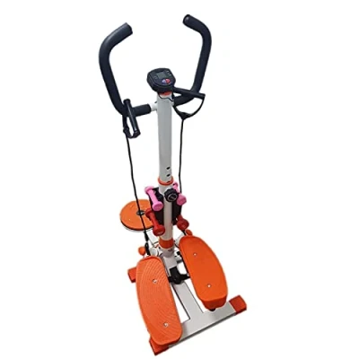 Abbildung von FFitness Unisex Erwachsene Ffitnes Multifunktions Stepper Twister Professionelles multifunktionales Heim Fitnessgerät, Weiß, M