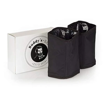 Abbildung von Buddys Wein und Sektkühler &quot;Buddy&#039;s Bar&quot;, (2 tlg.), 2er Pack Kühlmanschetten, wasserabweisender Nylonstoff