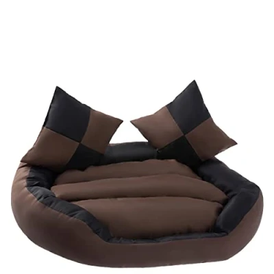 Abbildung von PETSTUFF Tierbett Hundebett Hundematratze Hundekissen Tierkissen, Polyester, Hundematte, Wendefunktion, wasserabweisend, Farb und Größenwahl