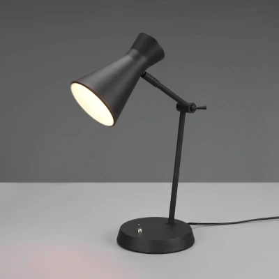 Abbildung von Reality Leuchten Tischleuchte Enzo R50781031, Metall Weiß matt, exkl. 1x E27