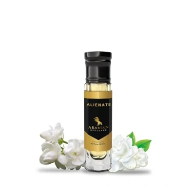 Abbildung von Arabian Opulence FR15 ALIENATE Roll on Parfümöl Konzentriertes Parfüm Körperöl Langanhaltendes auf Ölbasis für Frauen Reisegröße Alkoholfreies weiches Flasche (6ml)