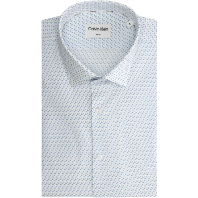Abbildung von Calvin Klein Langarmhemd POPLIN PRINT SLIM SHIRT