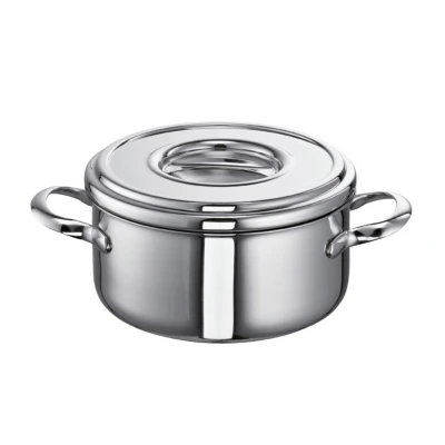 Abbildung von Schulte Ufer Romana i Bratentopf, Edelstahl, Silber, 14 cm / 1 ltr