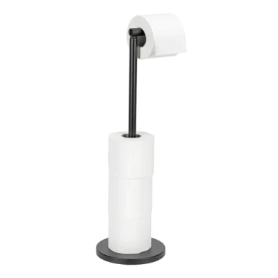 Abbildung von WENKO Toilettenpapierhalter, 2 in 1, mit Ersatzrollenhalter, Höhe: 55 cm