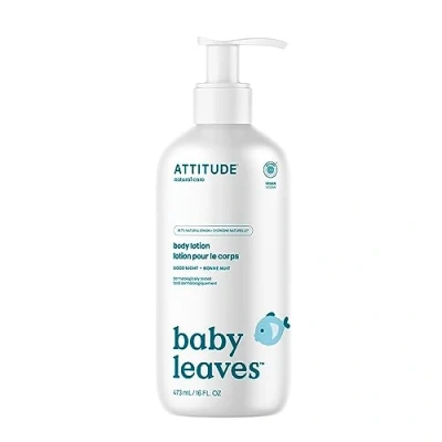 Abbildung von Attude Baby Leaves Science Natural Body Lotion Mandelmilch 473 ml