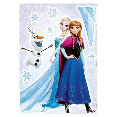 Abbildung von Komar Wandtattoo &quot;Frozen Sisters&quot;, (8 St.), 50x70 cm (Breite x Höhe), selbstklebendes