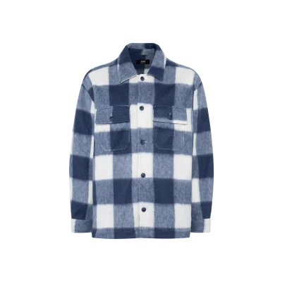Abbildung von Mavi check Hemd, Herren, Größe: Large, White blue