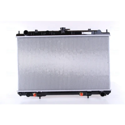 Abbildung von NISSENS 68713 Kühler, Motorkühlung Aluminium 400 689 18 Kühlrippen gelötet