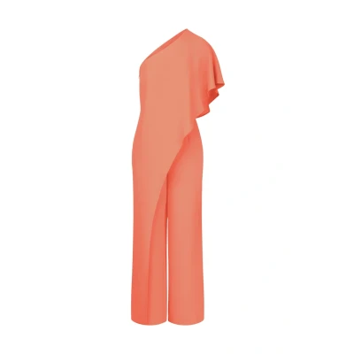 Abbildung von Apart Oneshoulder Overall Jumpsuit, Damen, Größe: 44, Creme
