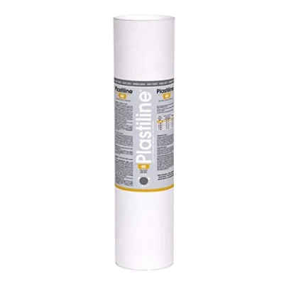 Abbildung von J. Herbin 5740T Plastilin für den Modellbau, 5 kg, zum modelieren, HG40, sehr flexibel, 1 Dose, Grau