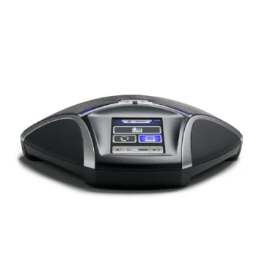 Abbildung von Konftel 910101071 55 Konferenztelefon Telefon inkl USB Kabel und Netzteil ,Schwarz