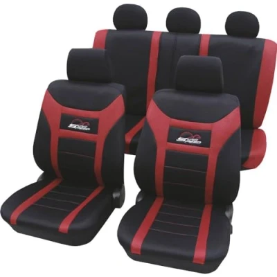 Abbildung von HP AUTOZUBEHÖR Autositzbezug Autozubehör 22927 Sitzbezug Polyester Rot Fahrersitz, Beifahrersi
